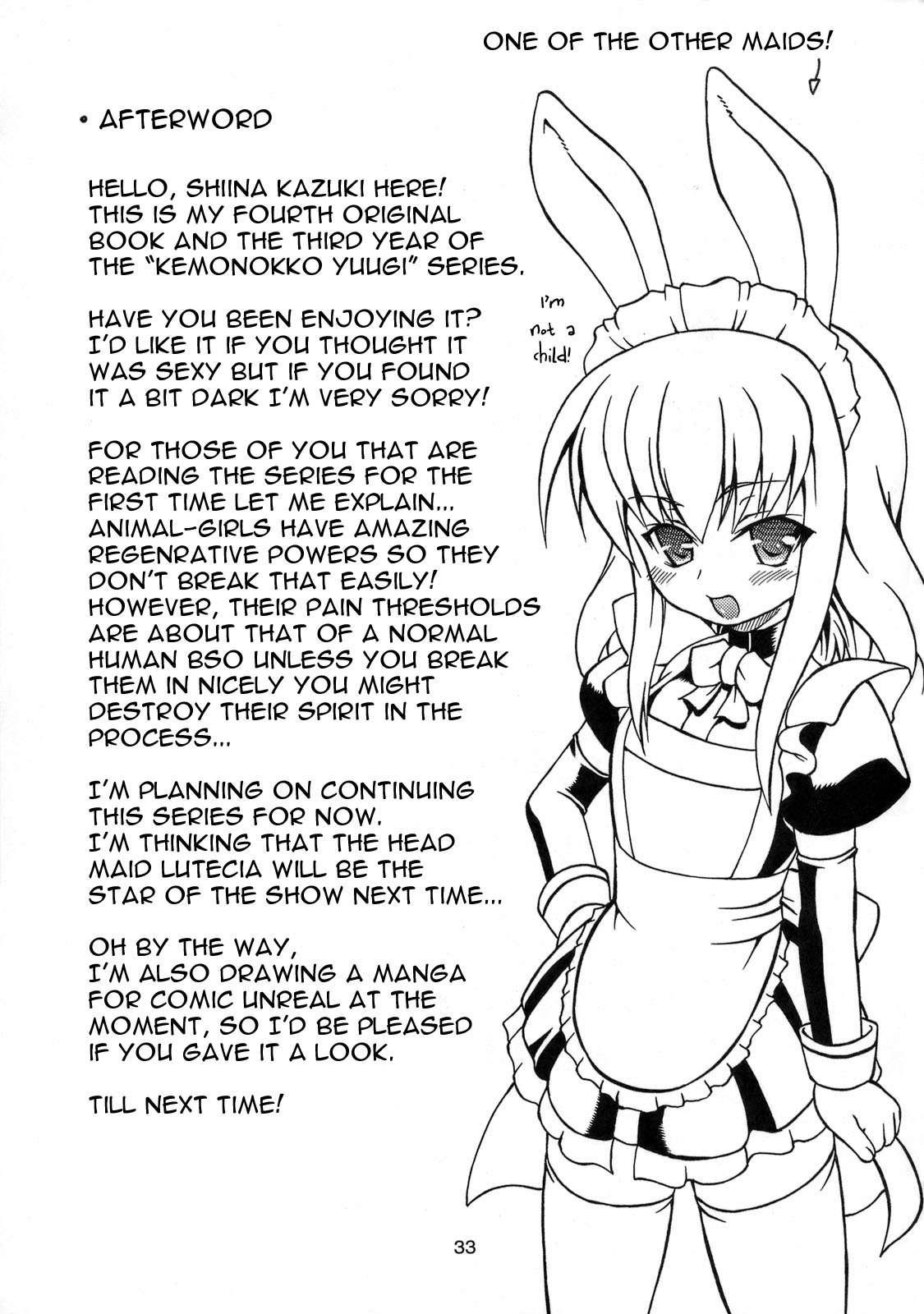 Animal Girl Games Chapter 3000 Page 32